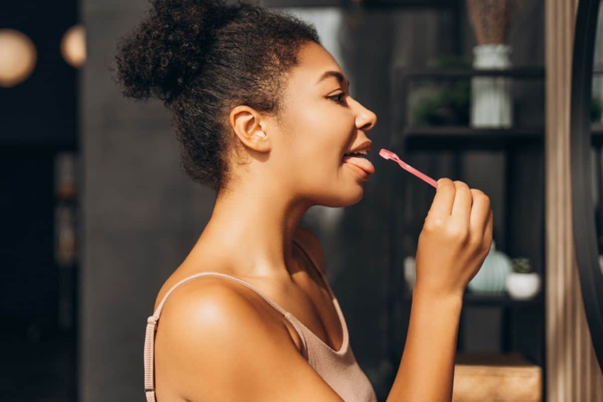 Featured image for “From Bad Breath to Bacteria: A Dentist Explains the Importance of Tongue Cleaning”